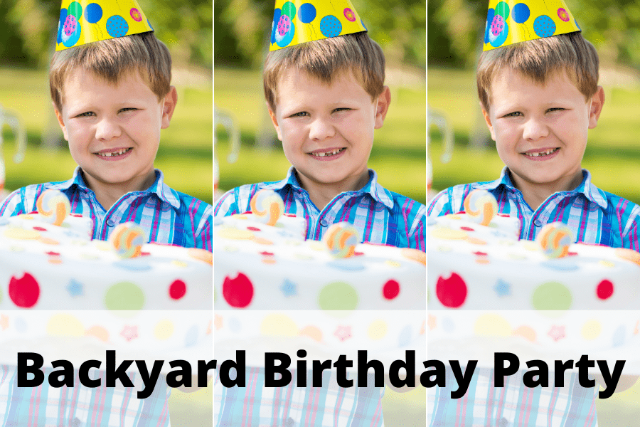 backyard birthday party