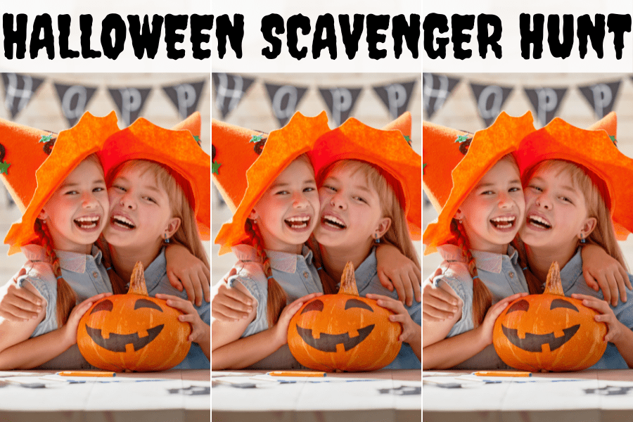 halloween scavenger hunt