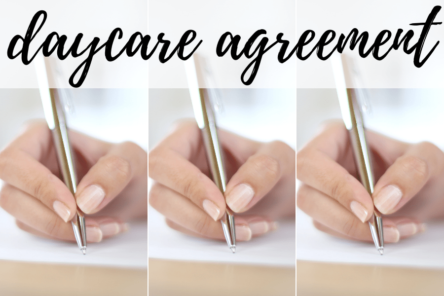 daycare agreement
