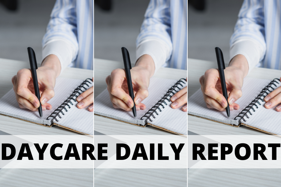 daycare daily report