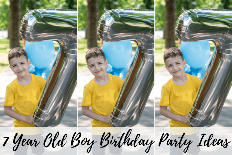 7 year old boy birthday party ideas