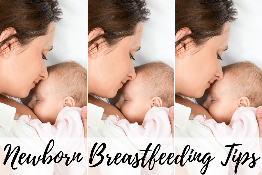 newborn breastfeeding tips