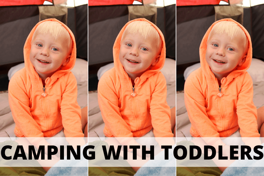 camping with toddlers