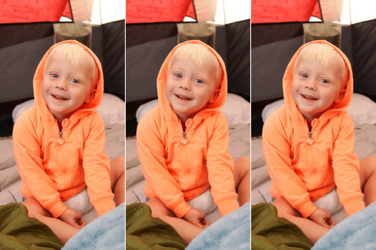 camping with toddlers
