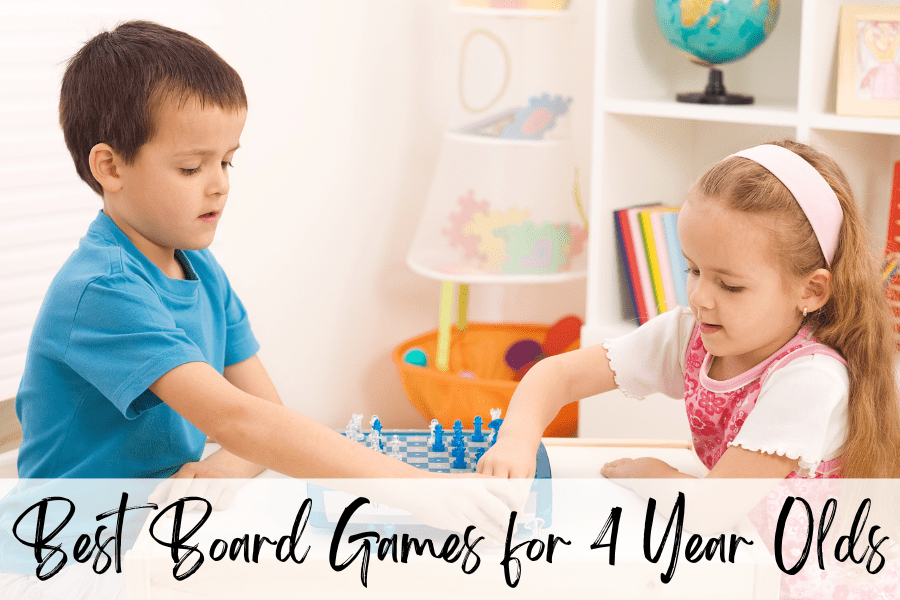 best board games for 4 year olds