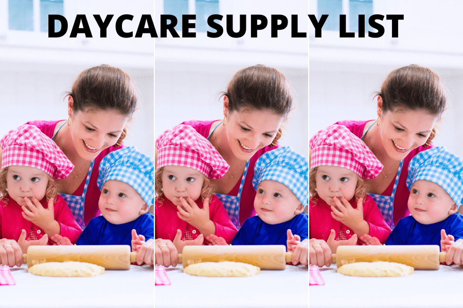 daycare supply list