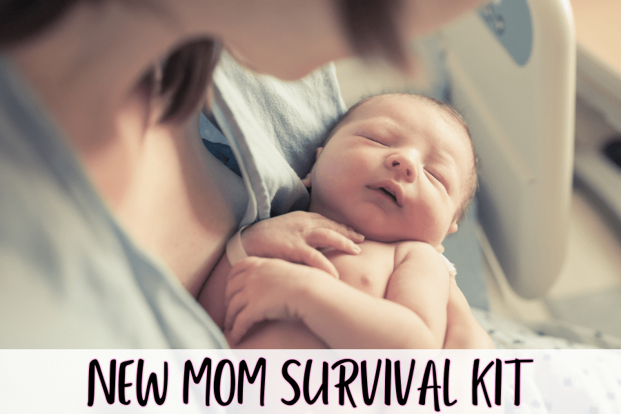 new mom survival kit
