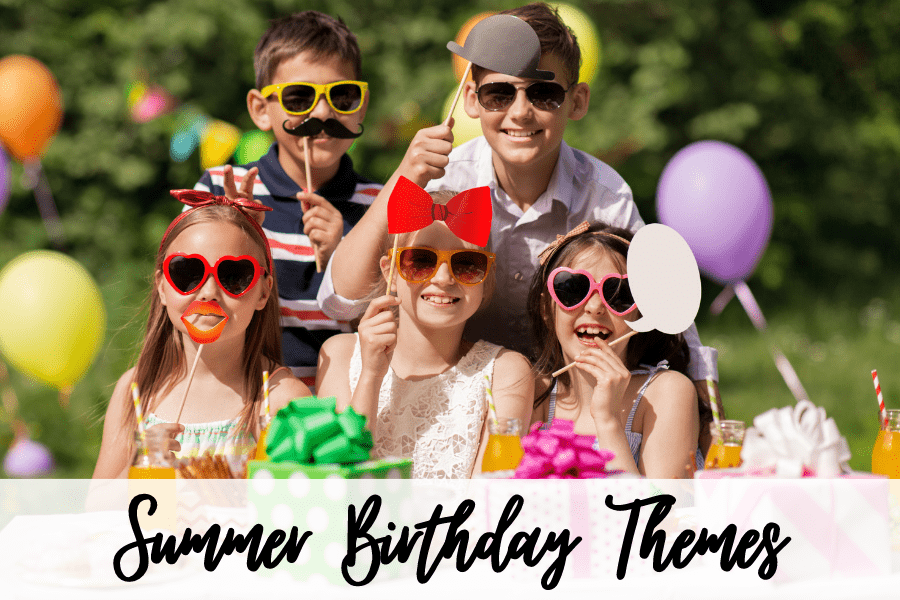summer birthday themes