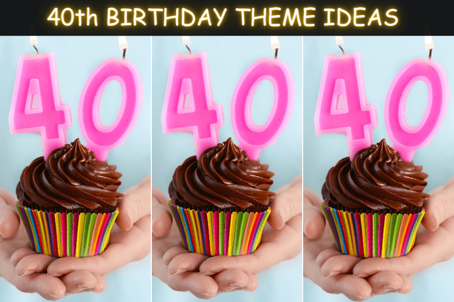 40th birthday theme ideas