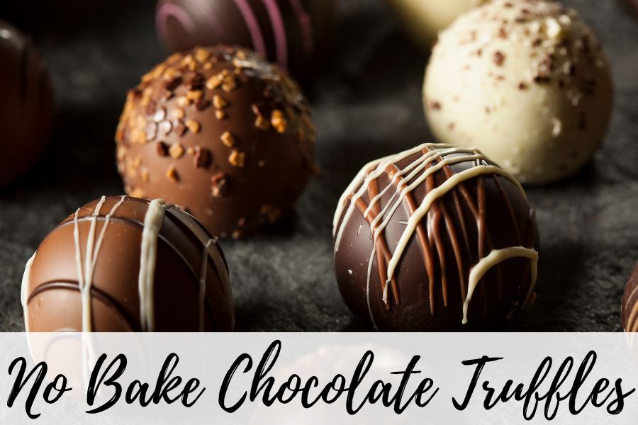 no bake chocolate truffles
