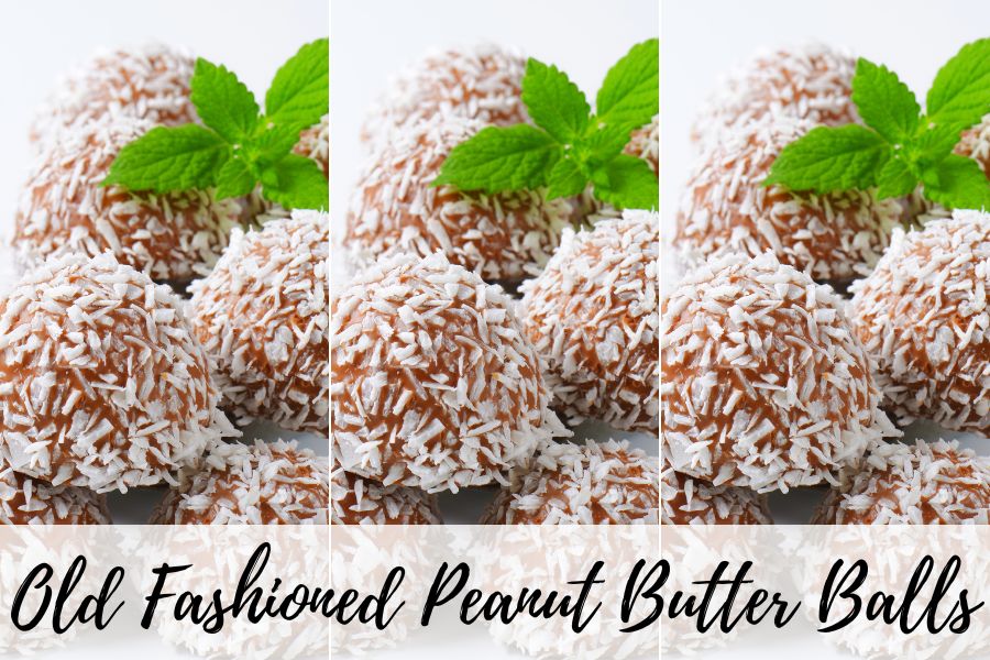 old fashioned peanut butter balls