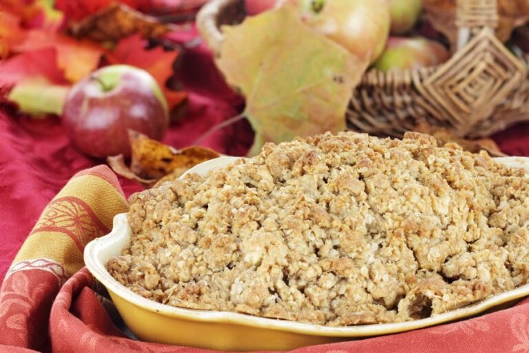 easy healthy apple crisp