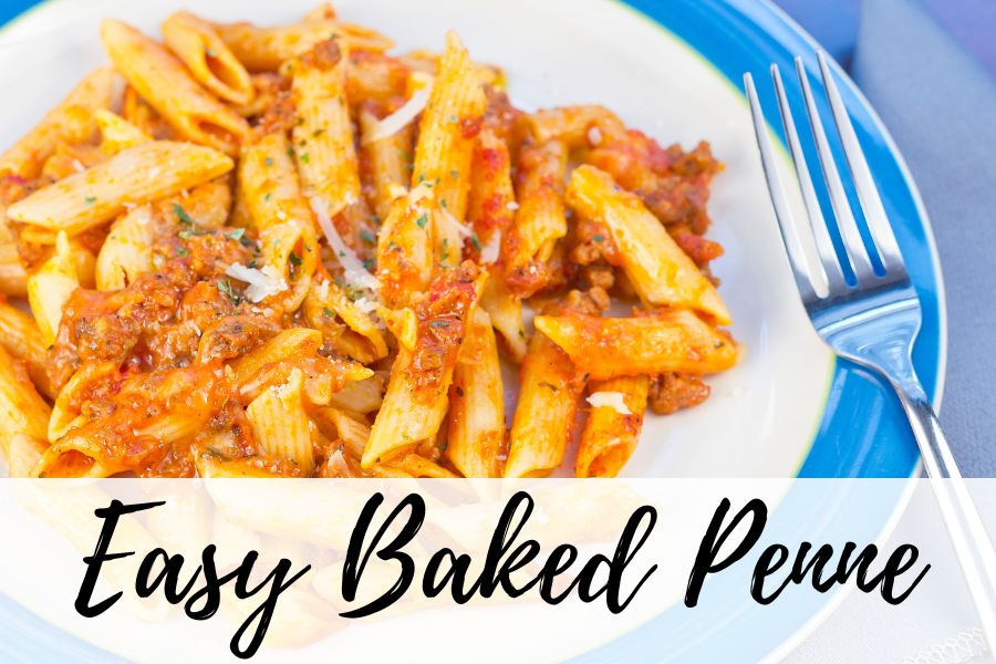 easy baked penne