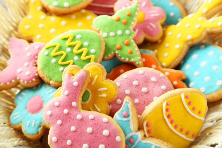 easter cut out cookies