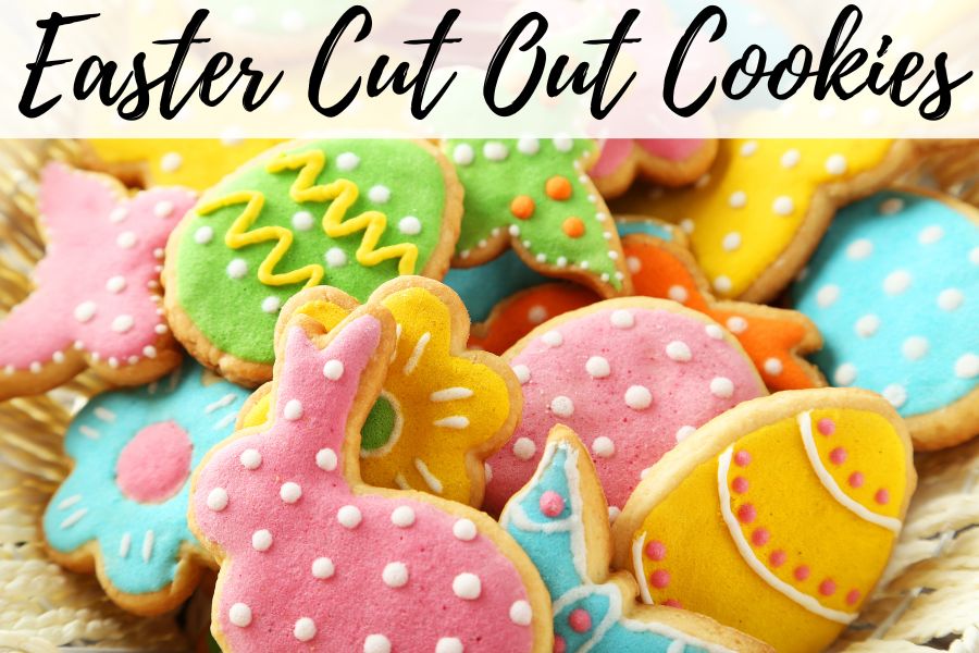 easter cut out cookies