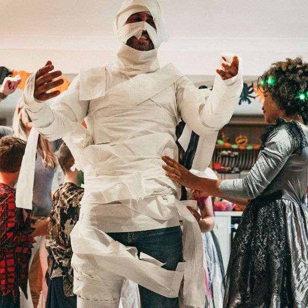 Halloween themed birthday party