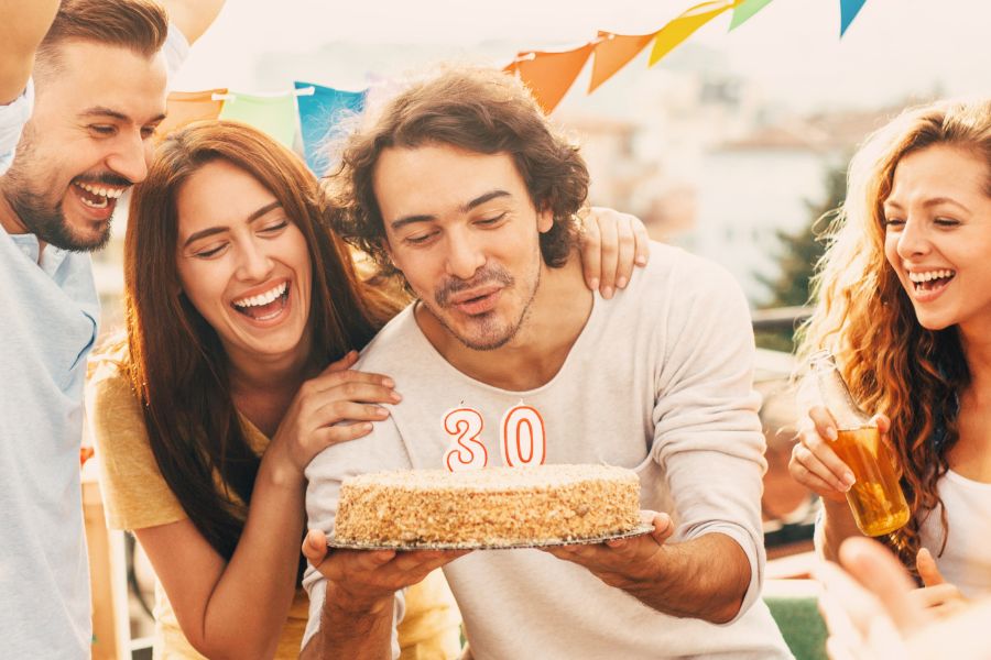 30th birthday themes for him
