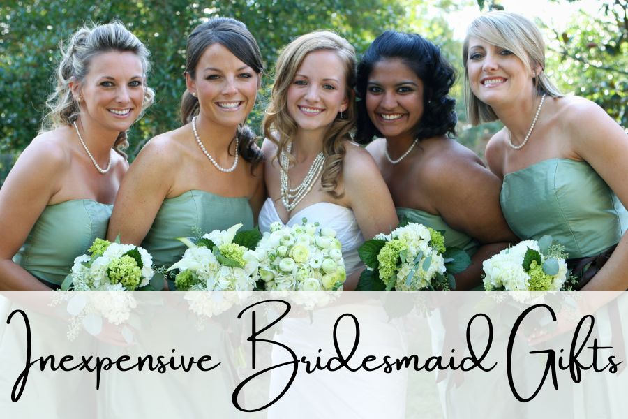 inexpensive bridesmaid gifts