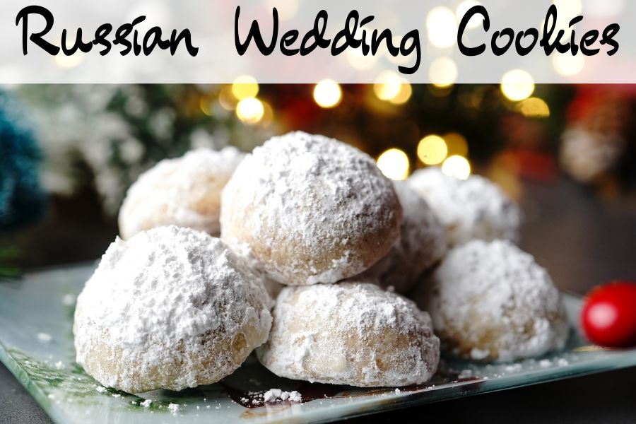 Russian wedding cookies