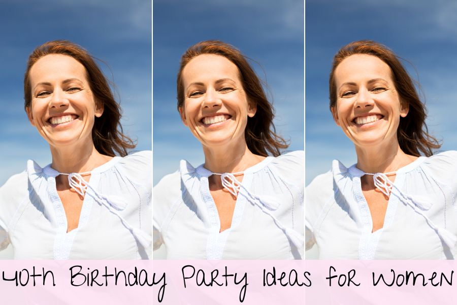 40th birthday party ideas for women