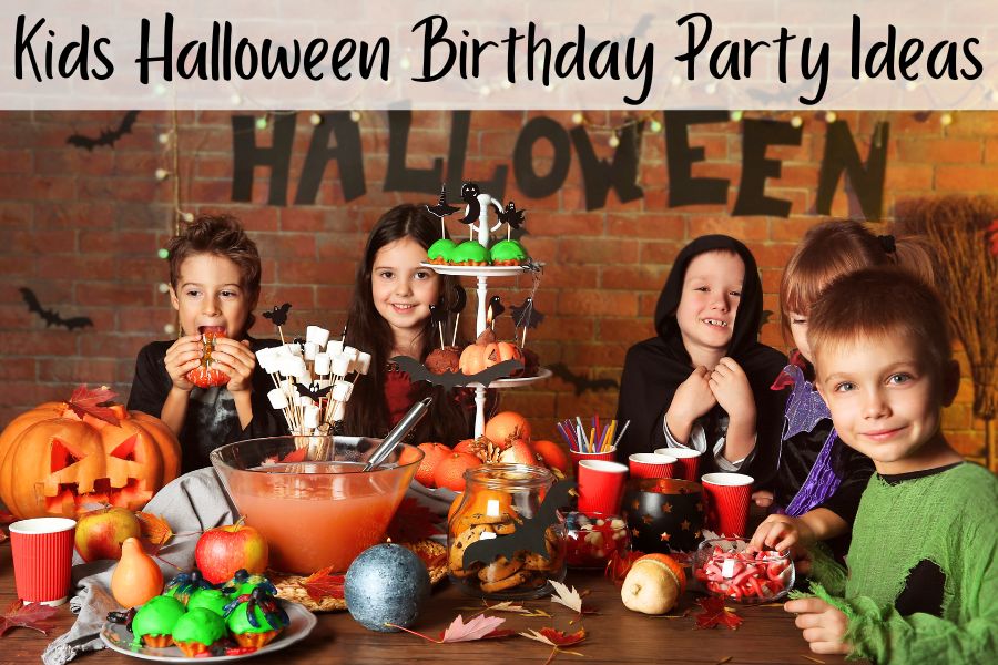 kids halloween birthday party ideas