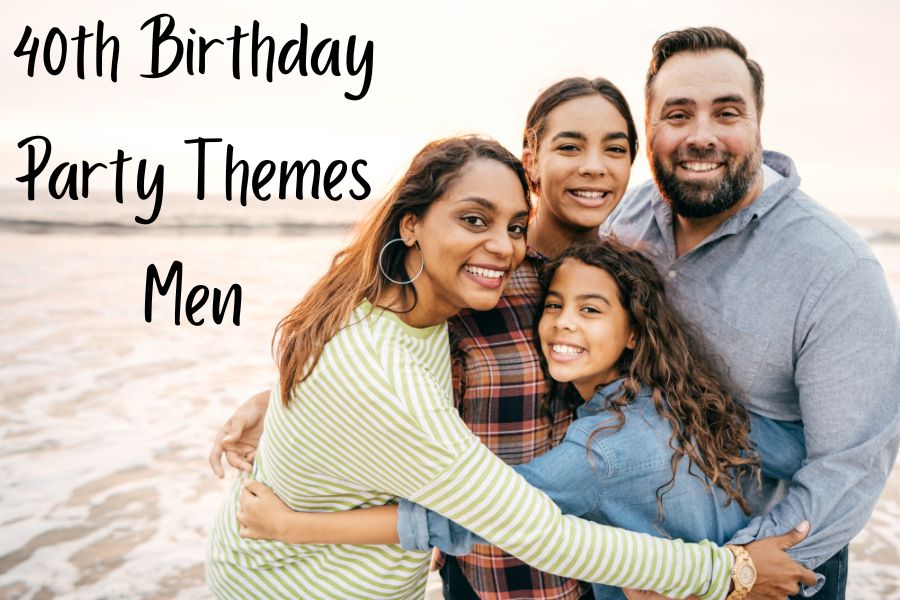 40th Birthday party themes men
