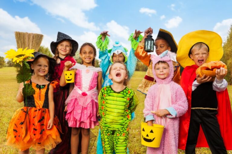 Halloween themed birthday party