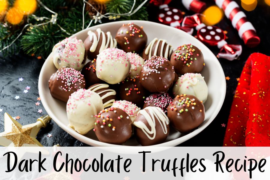 dark chocolate truffles recipe